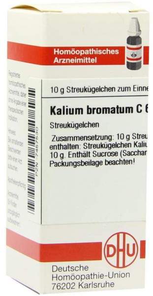 Dhu Kalium Bromatum C6 Globuli