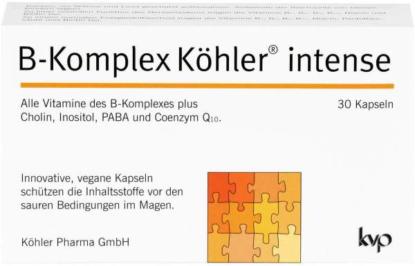 B-Komplex Köhler intense 30 Kapseln