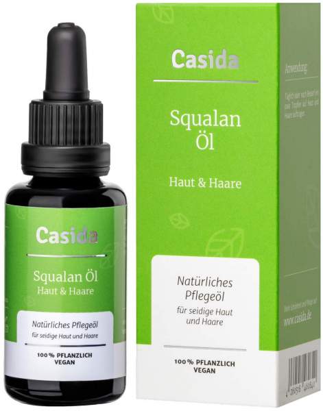 Squalan Öl Haut &amp; Haare Pflanzlich 30 ml