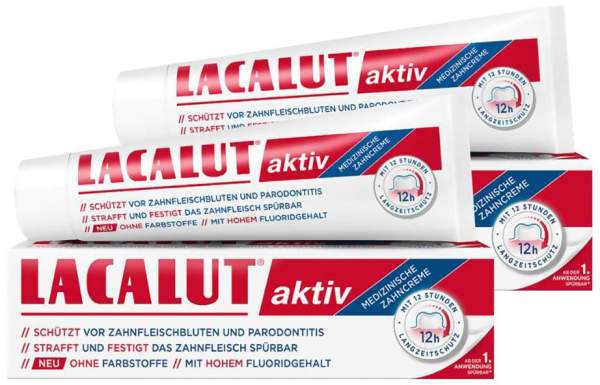 Lacalut Aktiv 2 x 100 ml Zahncreme