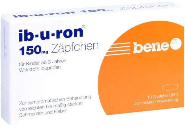 Ib U Ron 150 mg 10 Suppositorien