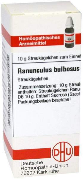 DHU Ranunculus bulbosus D6 10 g Globuli