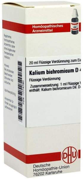 Kalium Bichromicum D 4 Dilution