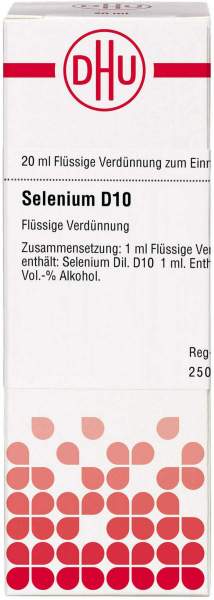 DHU Selenium D10 20 ml Dilution