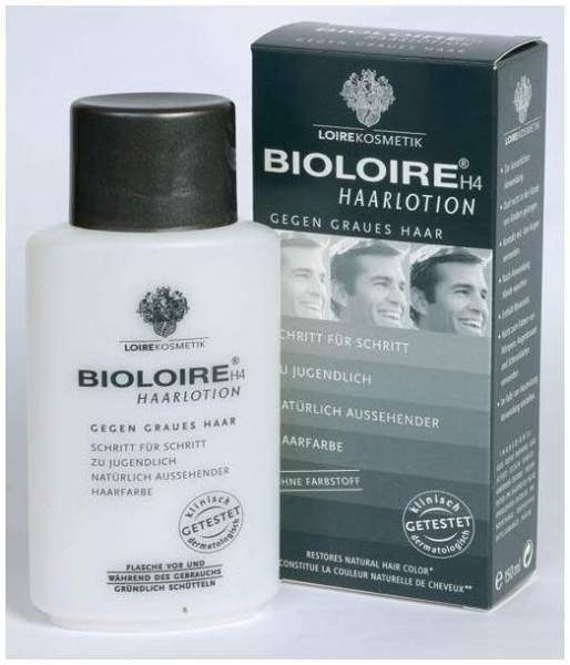 Bioloire H4 Haarlotion - Gegen graues Haar (für Herren), 150 ml