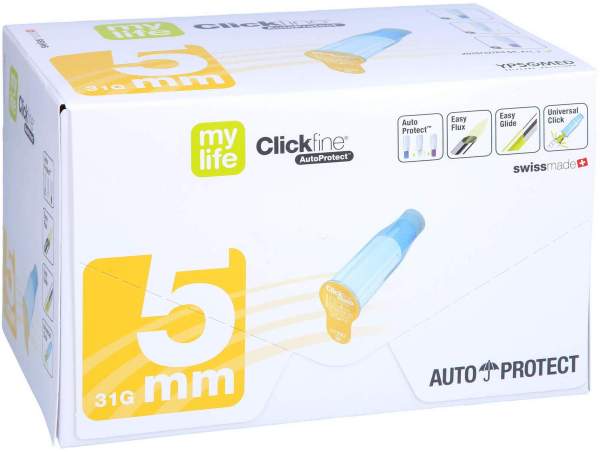 Clickfine Autoprotect Pen-Nadeln 5 mm 31 G 100 St