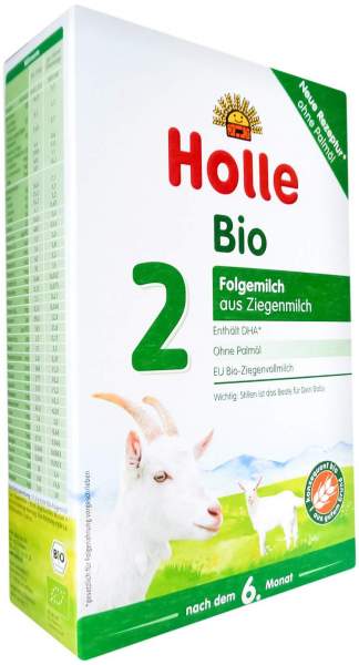 Holle Bio Folgemilch 2 auf Ziegenmilchba