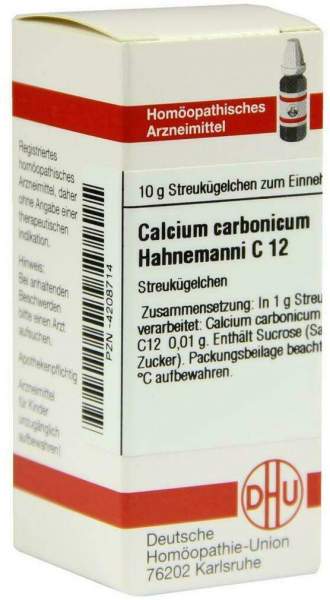 Dhu Calcium Carbonicum C12 Globuli 10 G