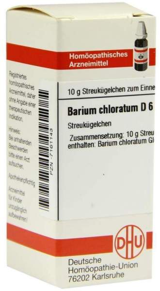 Barium Chloratum D 6 Globuli