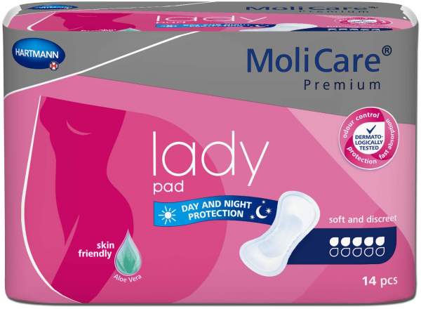 Molicare Premium Lady Pad 5 Tropfen 14 Stück