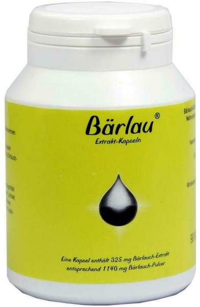 Bärlau Extrakt Kapseln