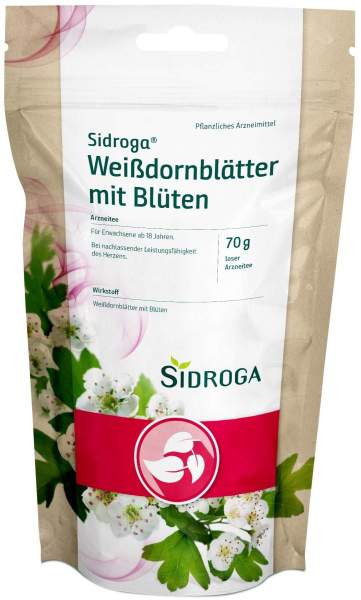 Sidroga Weißdornblätter Mit Blüten Loser Arzneitee 70 G
