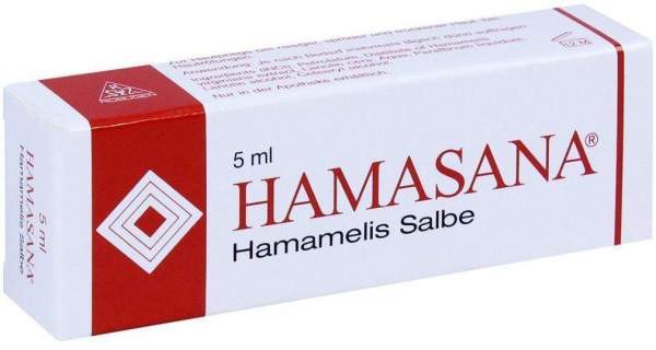 Hamasana Hamamelis Salbe 5 G Salbe