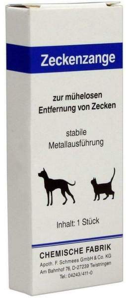 Zeckenzange Aus Metall 1 Stück