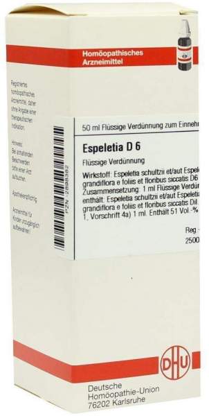 Espeletia D6 50 ml Dilution