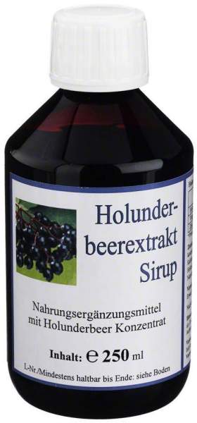 Holunderbeerextrakt Sirup 250 ml Sirup