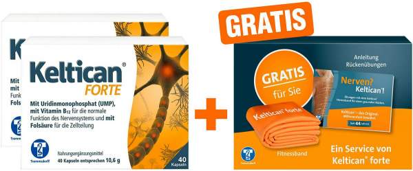 Keltican forte 2 x 80 Kapseln + gratis Keltican Fitnessbox 1 Stück