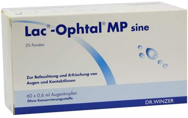 Lac Ophtal Mp Sine 60 X 0,6 ml Augentropfen