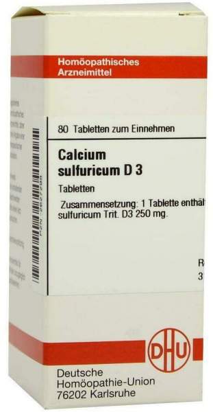 Calcium Sulfuricum D 3 80 Tabletten