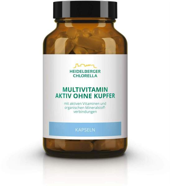 Multivitamin aktiv ohne Kupfer Kapseln 120 Stück