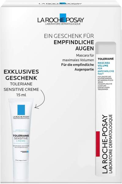 La Roche Posay Toleriane Mascara Volume 6,9 ml + gratis Toleriane Sensitive Mini 15 ml