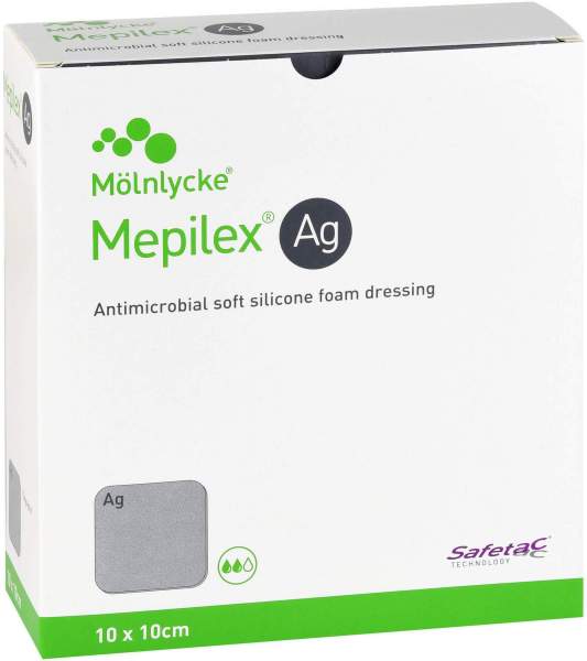 Mepilex AG 10 X 10 cm 10 Stück