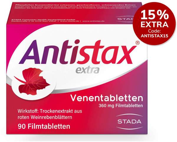 Antistax extra 90 Filmtabletten