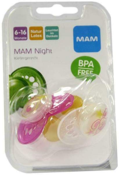 Mam Night Latex 6-16 Monate 2 Stück