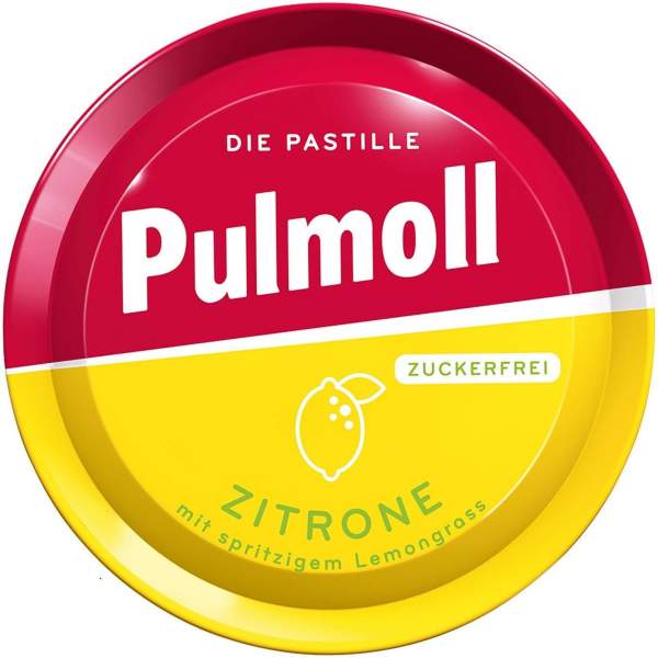 Pulmoll zitrone zuckerfreie Halsbonbons 50 g