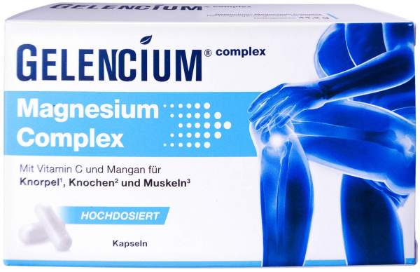 Gelencium Magnesium 400 mg Hochdosiert Vegan Kaps.
