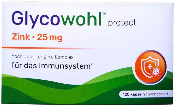 Glycowohl Zink-Komplex 25 mg Hochdosierte Kapseln