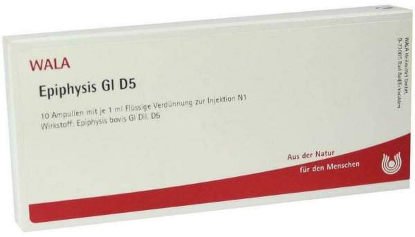 Wala Epiphysis Gl D5 10 X 1 ml Ampullen