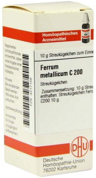 Ferrum Metallicum C200 Globuli