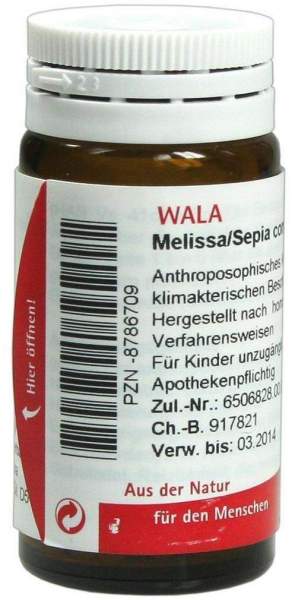 Wala Melissa Sepia comp. 20 g Globuli