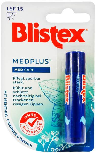 Blistex Medplus Stick Mineralölfrei