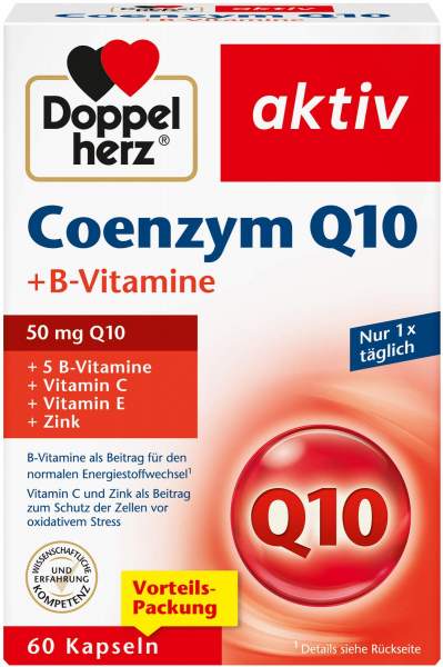 Doppelherz Aktiv Coenzym Q10 + B-Vitamine 60 Kapseln