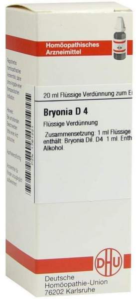 DHU Bryonia D4 20 ml Dilution