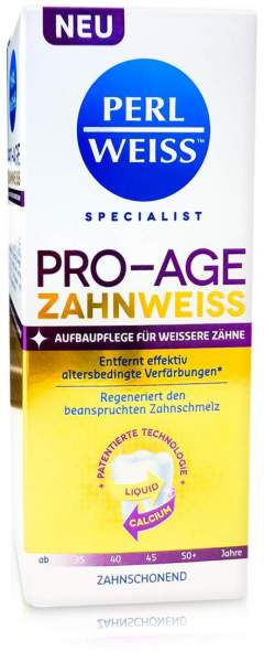 Perlweiss Pro Age Zahnweiss 50 ml Zahncreme