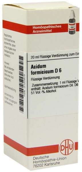 DHU Acidum Formicicum D6 20 ml Dilution