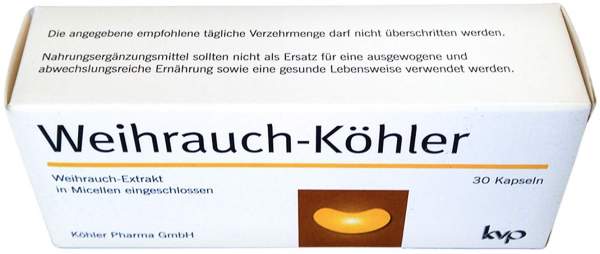 Weihrauch Köhler Kapseln 30 Stück