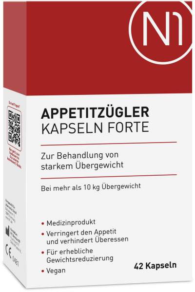 N1 Appetitzügler Kapseln Forte 42 Kapseln