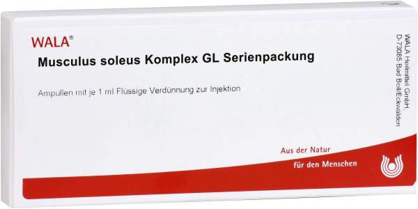 Musculus Soleus Komplex Gl Serienpackung Ampullen 10 X 1 ml