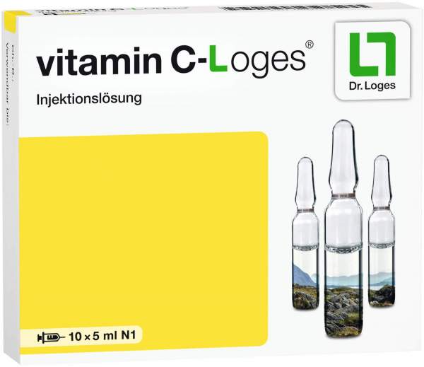 Vitamin C Loges 5 ml Injektionslösung