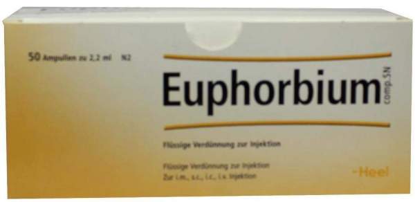 Euphorbium Ccmp. Sn 50 Ampullen