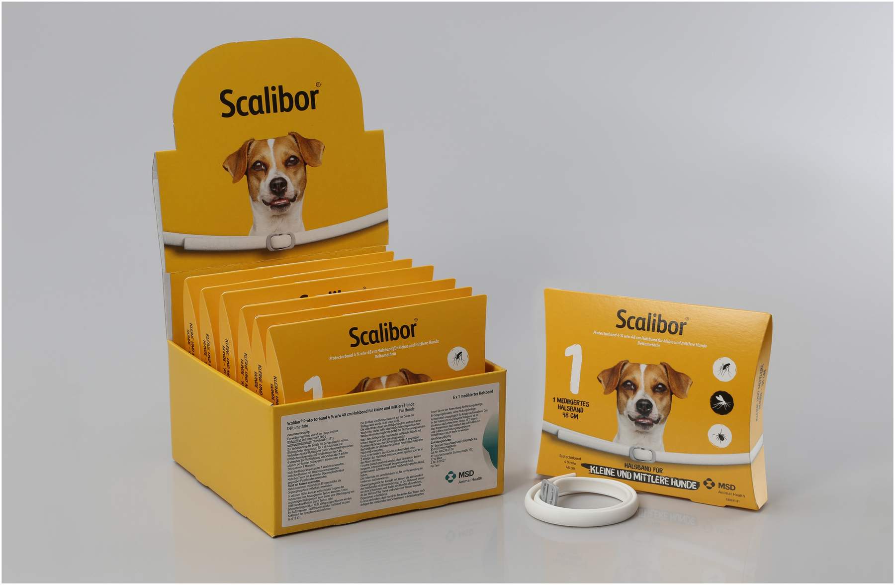 Scalibor Protectorband 48 cm Für Kleine Bis Mittlere Hunde