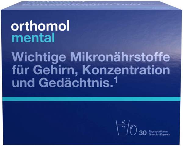 Orthomol Mental 30 Granulatbeutel