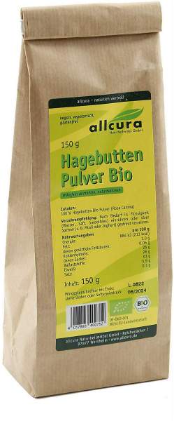 Hagebutten Pulver Bio 150 G