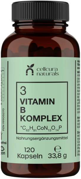 Cellcura Naturals Vitamin B Komplex 120 Kapseln