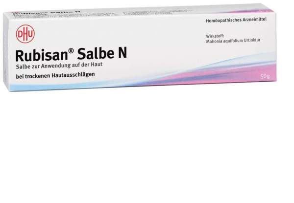 Dhu Rubisan Salbe N 50 G Salbe