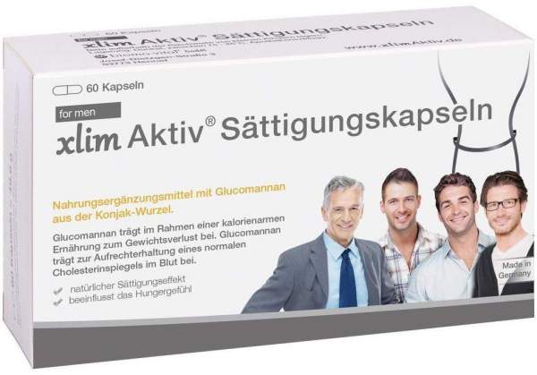 Xlim Aktiv Sättigungskapseln For Men 60 Stück